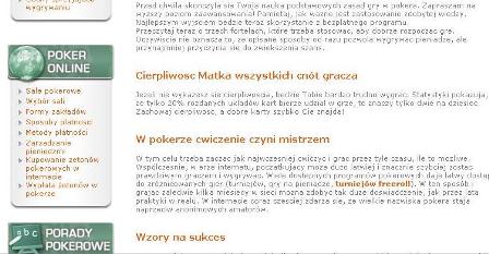 Polish translator / Advertising and websites - November 2009